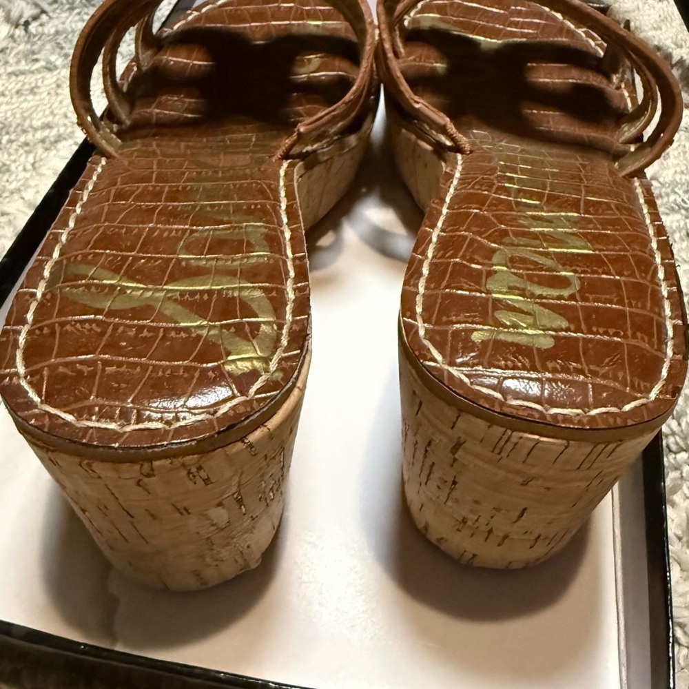 Sam Edelman Tan Women's Sandals - Picture 3 of 6